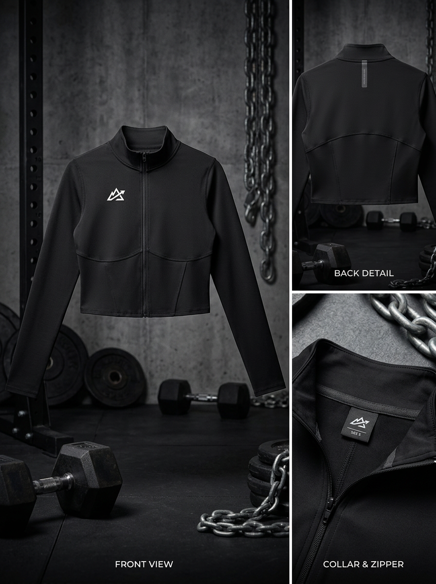 PRIMAL CODE Cipher Crop Jacket